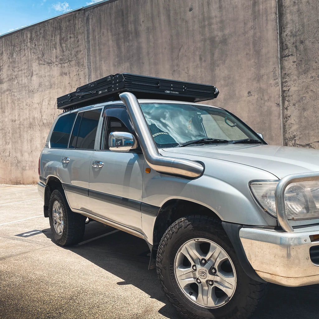 Full-length view of the Angry Arc 100/105 Series snorkel