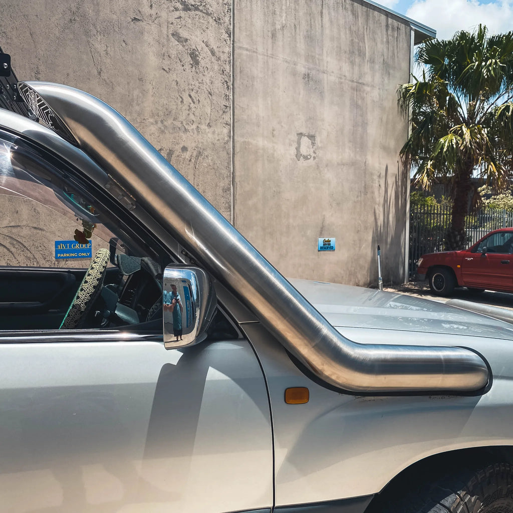 Toyota Landcruiser 100/105 Series snorkel, rear view