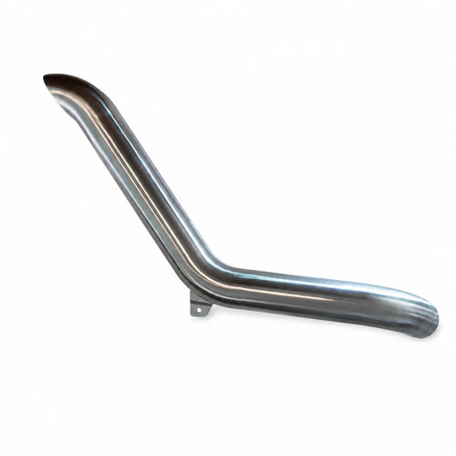 Angry Arc Fabrication 5-inch stainless snorkel for the Toyota Landcruiser 70 Series V8